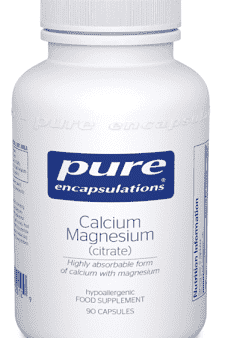 Calcium Magnesium (citrate) 90 capsules - Pure Encapsulations Fashion