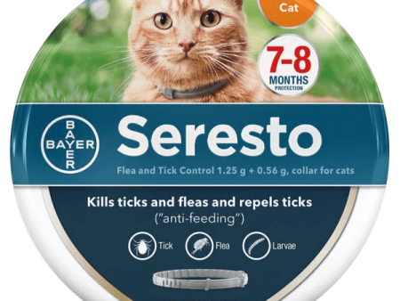 Seresto Flea and Tick Control Collar for Cats Discount