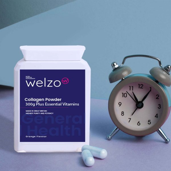 Welzo Collagen Powder 300g Plus Essential Vitamins - Orange Flavour Fashion