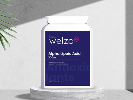 Alpha Lipoic Acid 300mg x 120 - Welzo Hot on Sale