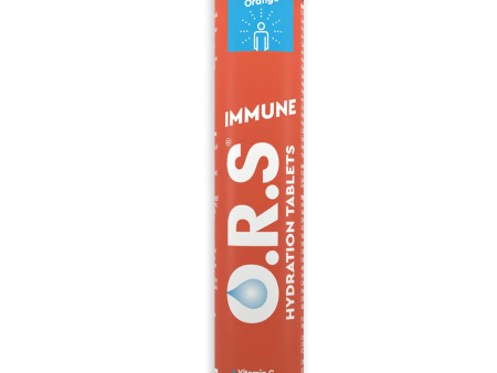 O.R.S Hydration Tablets Immune Juicy Orange Pack of 20 Hot on Sale