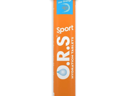 O.R.S Hydration Tablets Sport Orange Pack of 20 Online Hot Sale