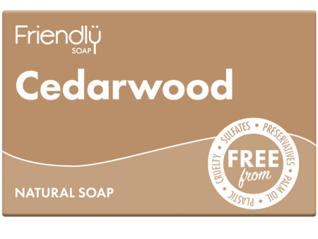 Friendly Soap Cedarwood Soap 95g Online Sale