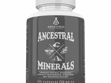 Ancestral Minerals , 180 capsules - Ancestral Supplements Online