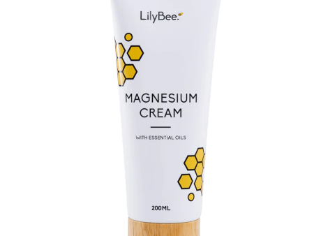 LilyBee Magnesium Cream with Essential Oils 200ml Hot on Sale