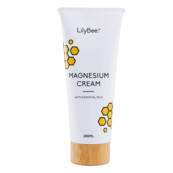 LilyBee Magnesium Cream with Essential Oils 200ml Hot on Sale