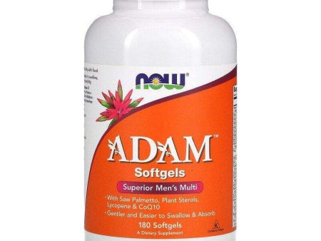 ADAM, Superior Men s Multi, 180 Softgels - Now Foods Sale