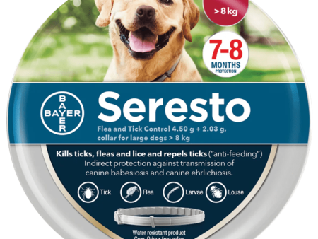 Seresto Flea and Tick Control Collar for Large Dogs on Sale