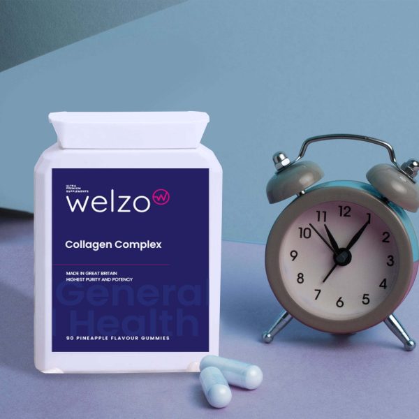 Welzo Collagen Complex - 90 Pineapple Flavour Gummies Online Sale