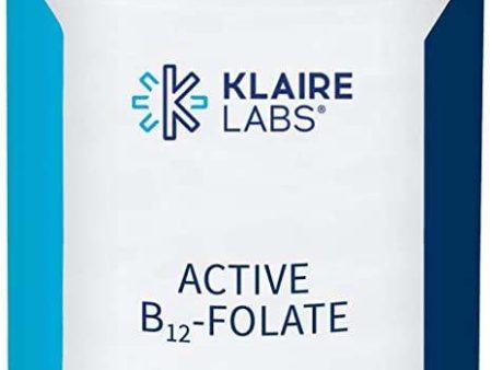 Active B12 B-12 Folate, 60 tablets - Klaire Labs Online now