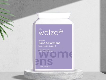 Welzo Women Bone & Hormone Menopause Support 60 Capsules Cheap