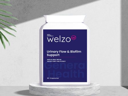 Welzo Urinary Flow & Biofilm Support 60 Capsules Fashion