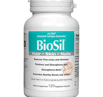 BioSil, ch-OSA (Hair, Skin & Nails) 120 Vegetarian Capsules – Natural Factors Online now