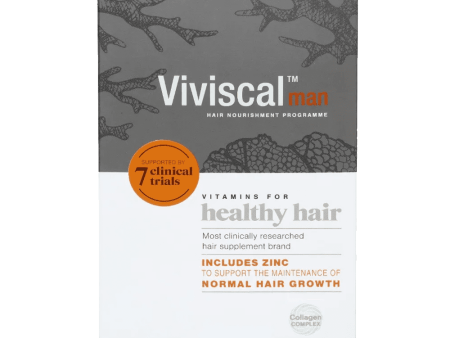 Viviscal Man Vitamins For Healthy Hair Tablets Pack of 60 For Sale