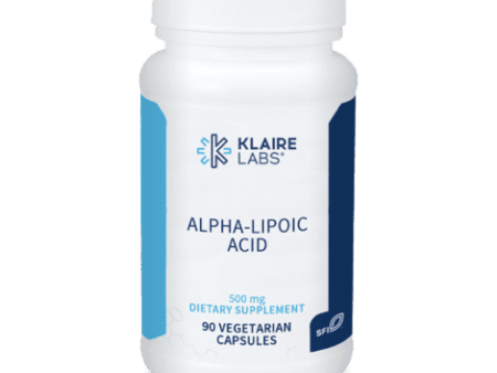 Alpha Lipoic Acid, 500mg, 60 veg caps - Klaire Labs  (SFI Health) on Sale