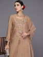 Indo Era Women Floral Embroidered Regular Thread Work Kurta with Trousers & With Dupatta Fashion