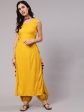 Aks Sleeveless High-Slit Kurta Online Sale