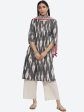 Biba Abstract Printed A-Line Kurta with Palazzos & Dupatta Online now