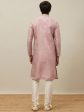 Manyavar Ethnic Motif Woven Design Mandarin Collar Kurta With Pyjamas For Cheap