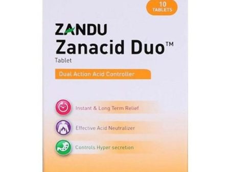 Zandu Zanacid Duo Tablets on Sale