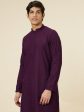 Manyavar Ethnic Motifs Embroidered Regular Thread Work Kurta With Pyjamas on Sale