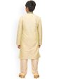 Manyavar Boys Lime Green Kurta with Churidar Supply