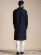 Manyavar Men Embroidered Kurta with Pyjamas on Sale