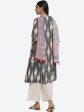 Biba Abstract Printed A-Line Kurta with Palazzos & Dupatta Online now