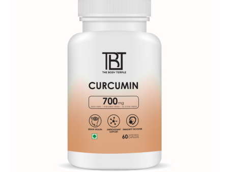 The Body Temple Curcumin 700mg For Brain Health and Immunity Capsules Hot on Sale