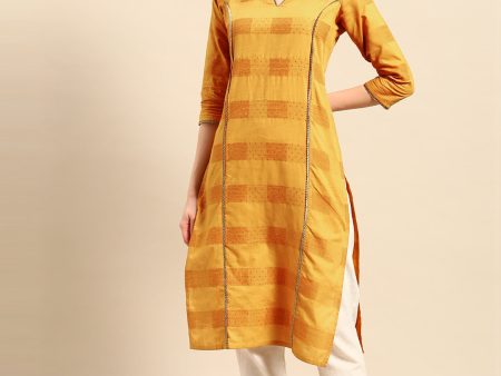 Sangria Embellished Cotton Kurta Online