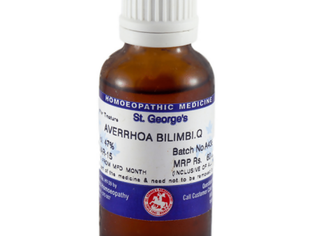 St George’s Homoeopathy Averrhoa Bilimbi Mother Tincture Q Online