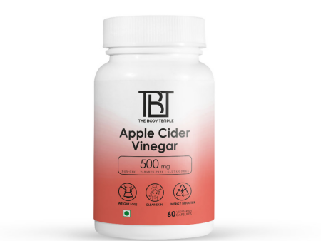 The Body Temple Apple Cider Vinegar 500mg Capsules Online Hot Sale