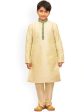 Manyavar Boys Lime Green Kurta with Churidar Supply