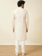 Manyavar Geometric Woven Design Pure Cotton Kurta With Pyjamas Supply