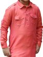 Manyavar Boys Orange Kurta with Pyjamas Discount