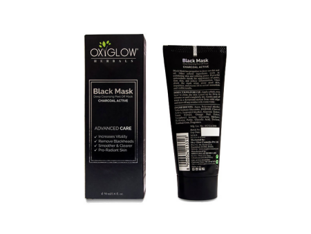 Oxyglow Herbals Black Mask Supply