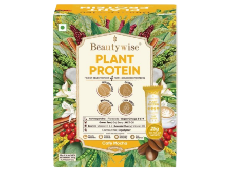 Beautywise Plant Protein Powder - Cafe Mocha on Sale