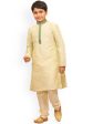 Manyavar Boys Lime Green Kurta with Churidar Supply