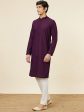 Manyavar Ethnic Motifs Embroidered Regular Thread Work Kurta With Pyjamas on Sale