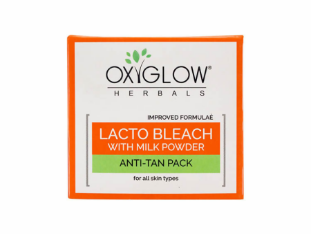 Oxyglow Herbals Lacto Bleach Cream - Anti-Tan Pack For Sale