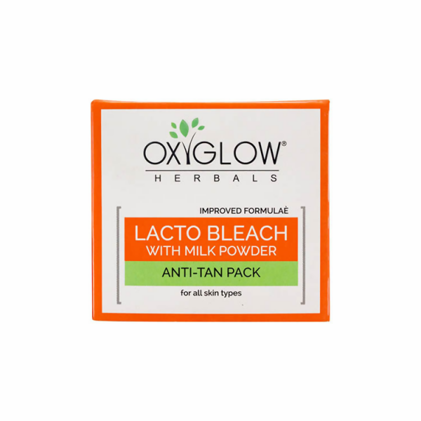 Oxyglow Herbals Lacto Bleach Cream - Anti-Tan Pack For Sale