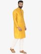 Manyavar Men Yellow Kurta with Churidar Online now